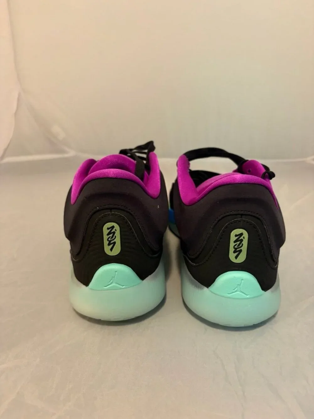 Air Jordan Zion 4 Noah Black purple basketball mens shoes size 10 FB1802 401